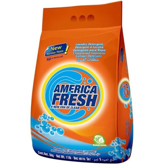 AMERICA FRESH POWDER DET ORIGINAL 5kg