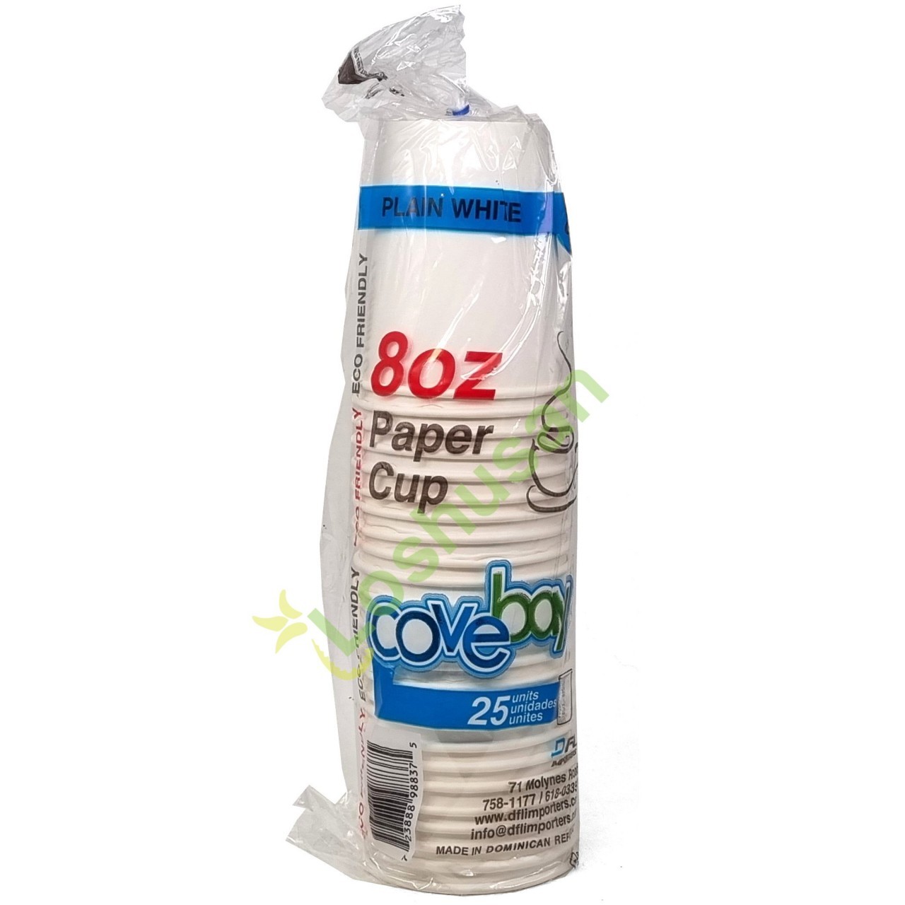 COVE BAY PAPER CUPS 25x8oz