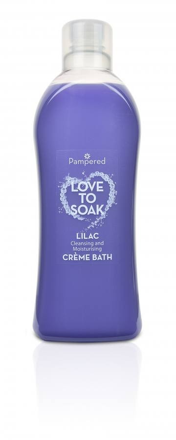 PAMPERED CREAM BATH LILAC 1L