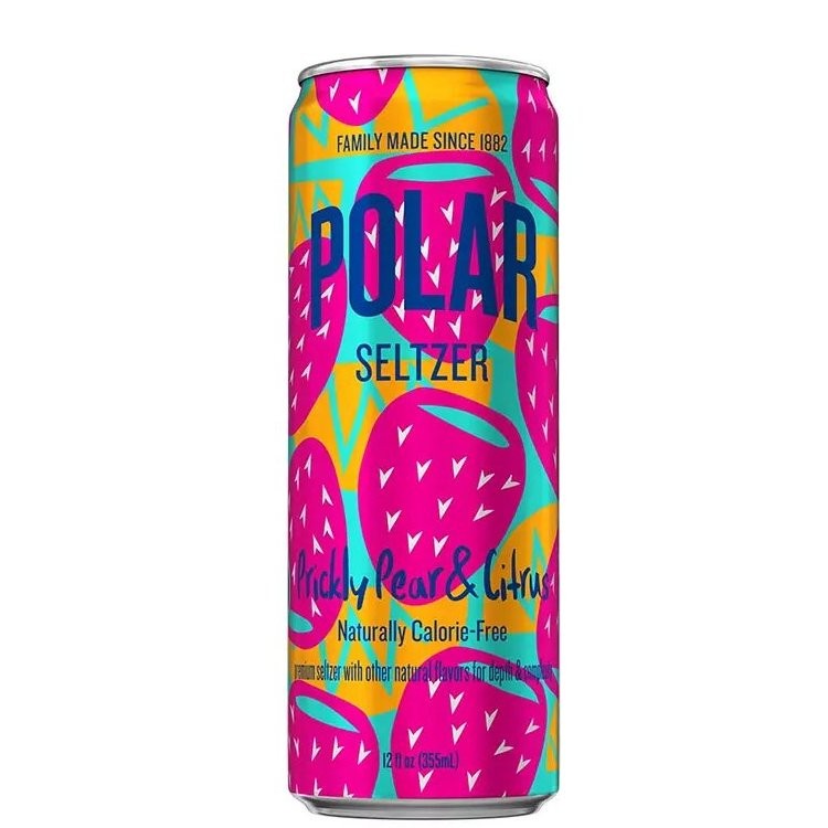 POLAR SELTZER PRICKLY PEAR 355ml
