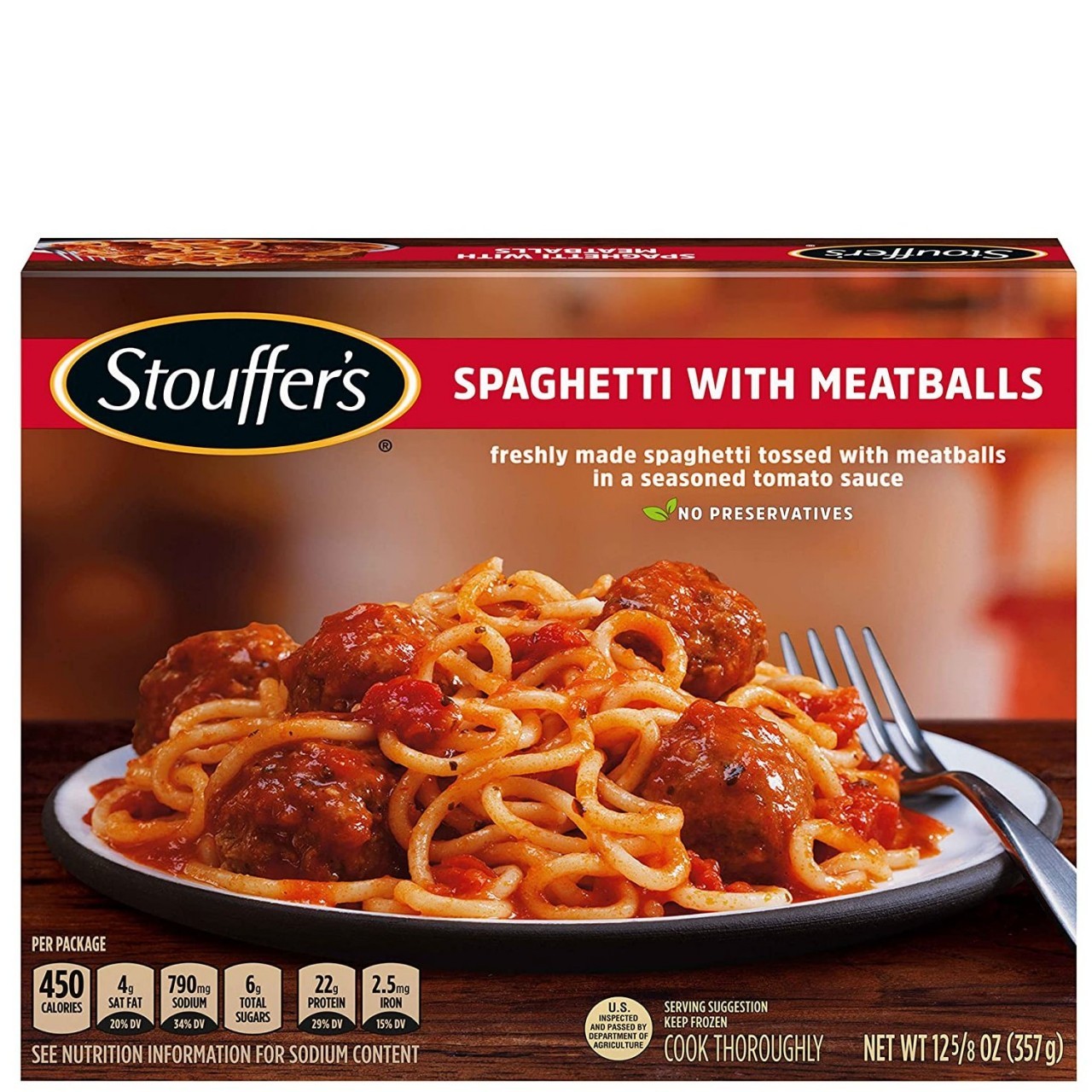 STOUFFERS SPAGHETTI MEATBALLS 1 2.625oz
