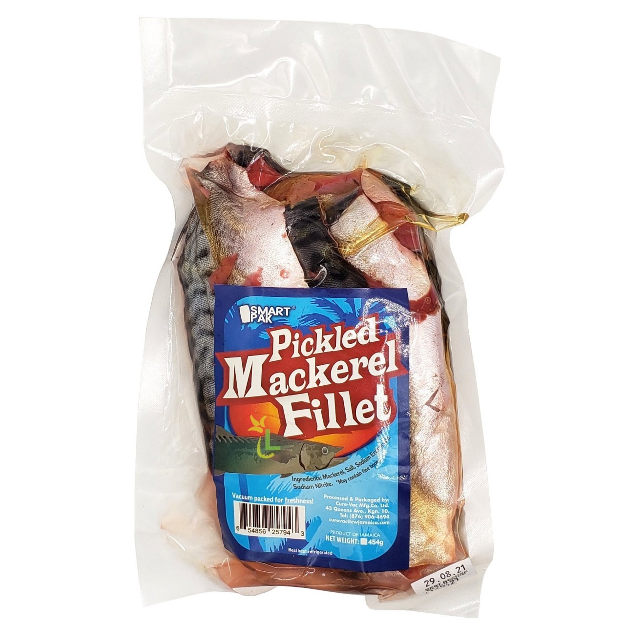 SMART PAK PICKLED MAC KEREL FILLET 454g