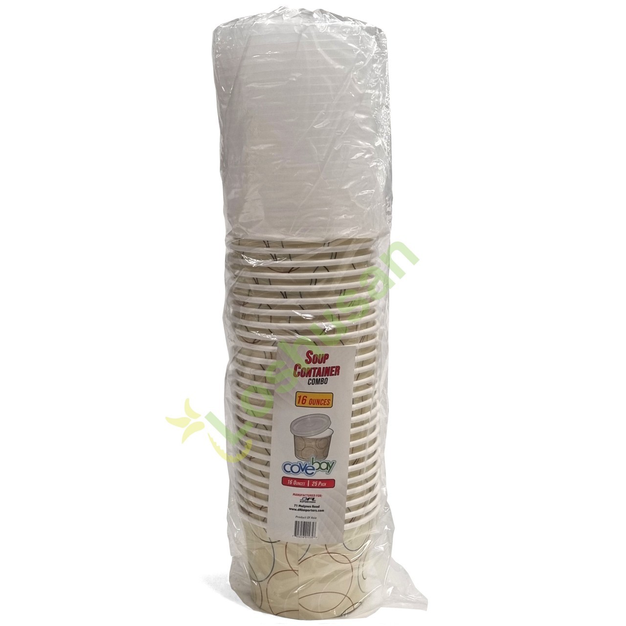COVE BAY SOUP CONTAINER COMBO 25x16oz