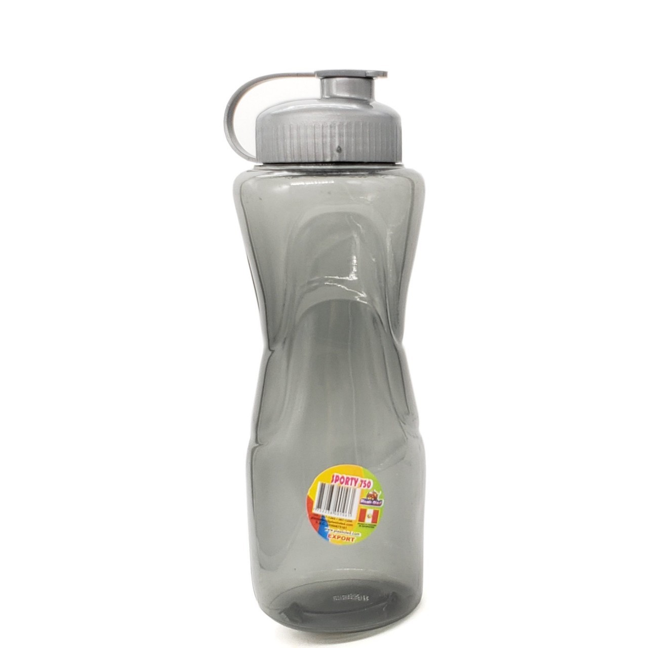 SPORTY PLASTIC WATER BOTTLE 750ml