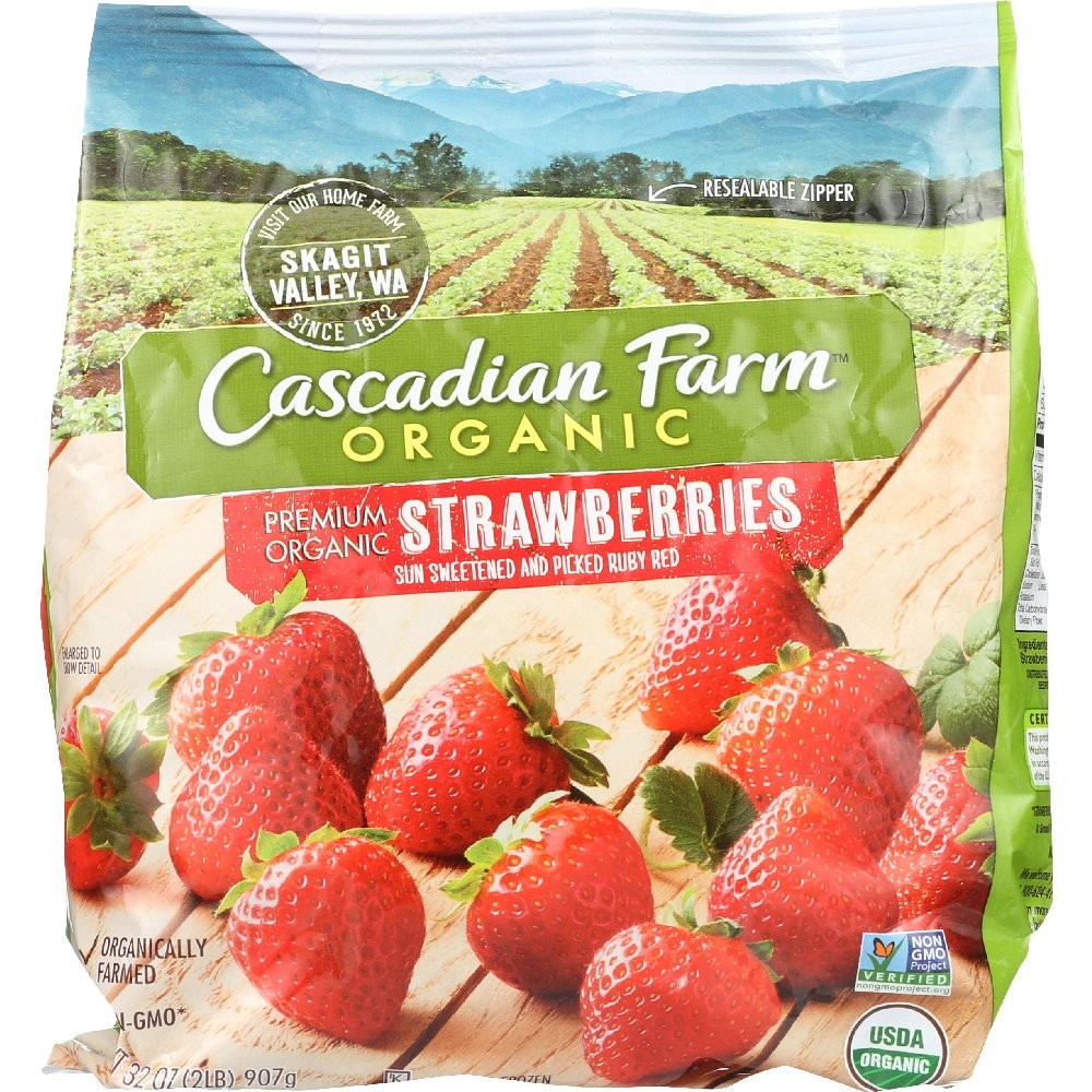 CASCADIAN FARM STRAWBERRIES 10oz