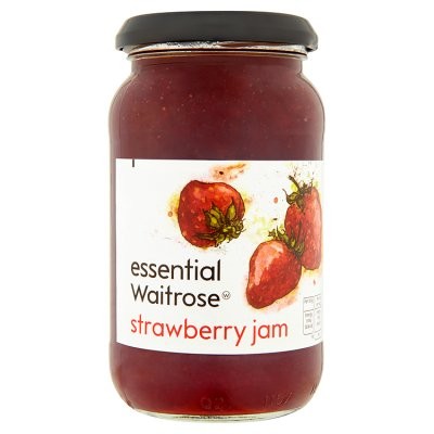 WAITROSE JAM STRAWBERRY 454g