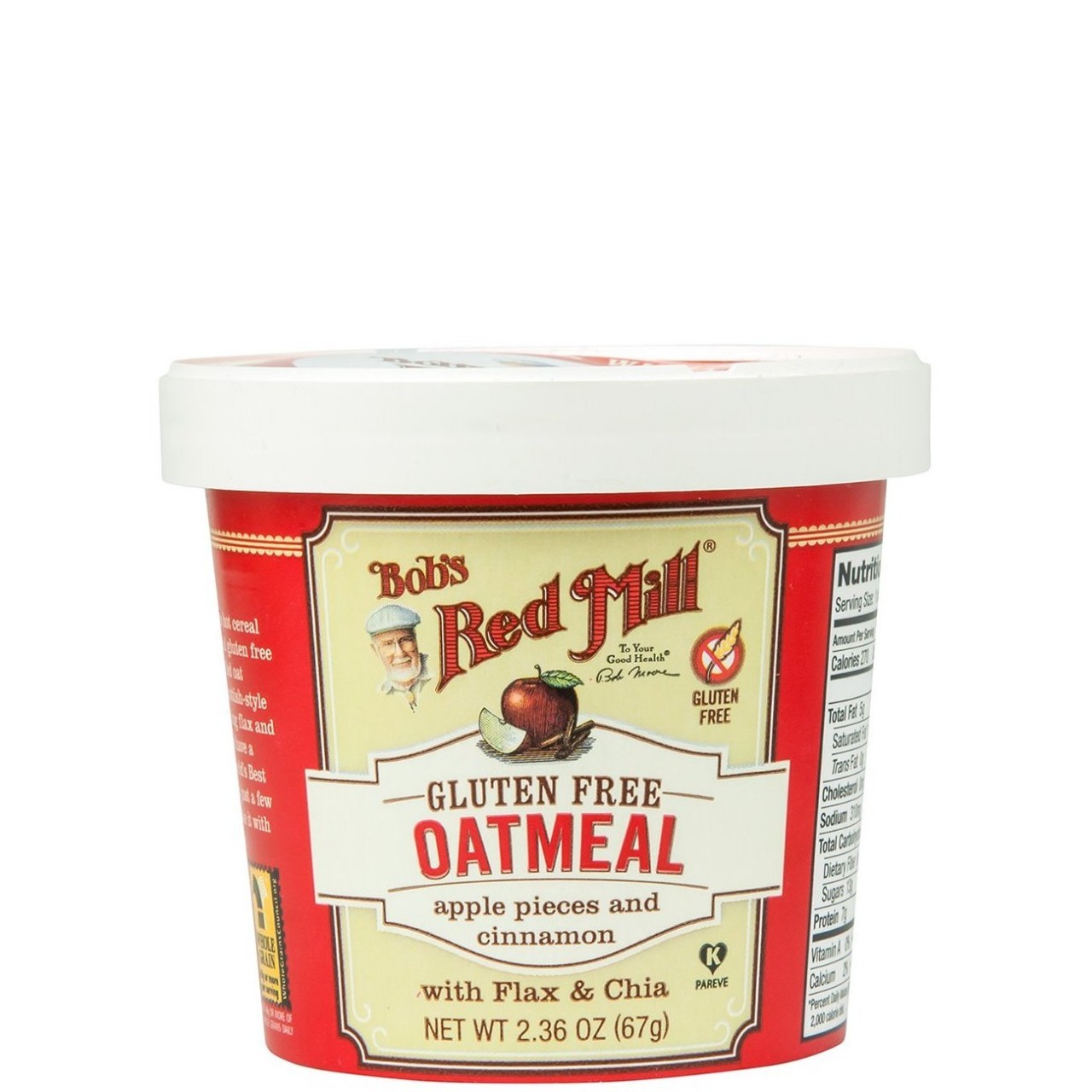 BOBS RED MILL OATML APPLE&CINN 2.36oz