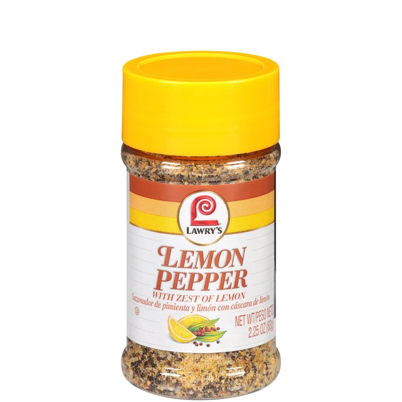 LAWRYS LEMON PEPPER 2.25oz