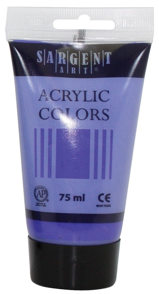 Sargent Art 23-0242 75Ml Tube Acrylic Paint, Dark Cobalt Violet