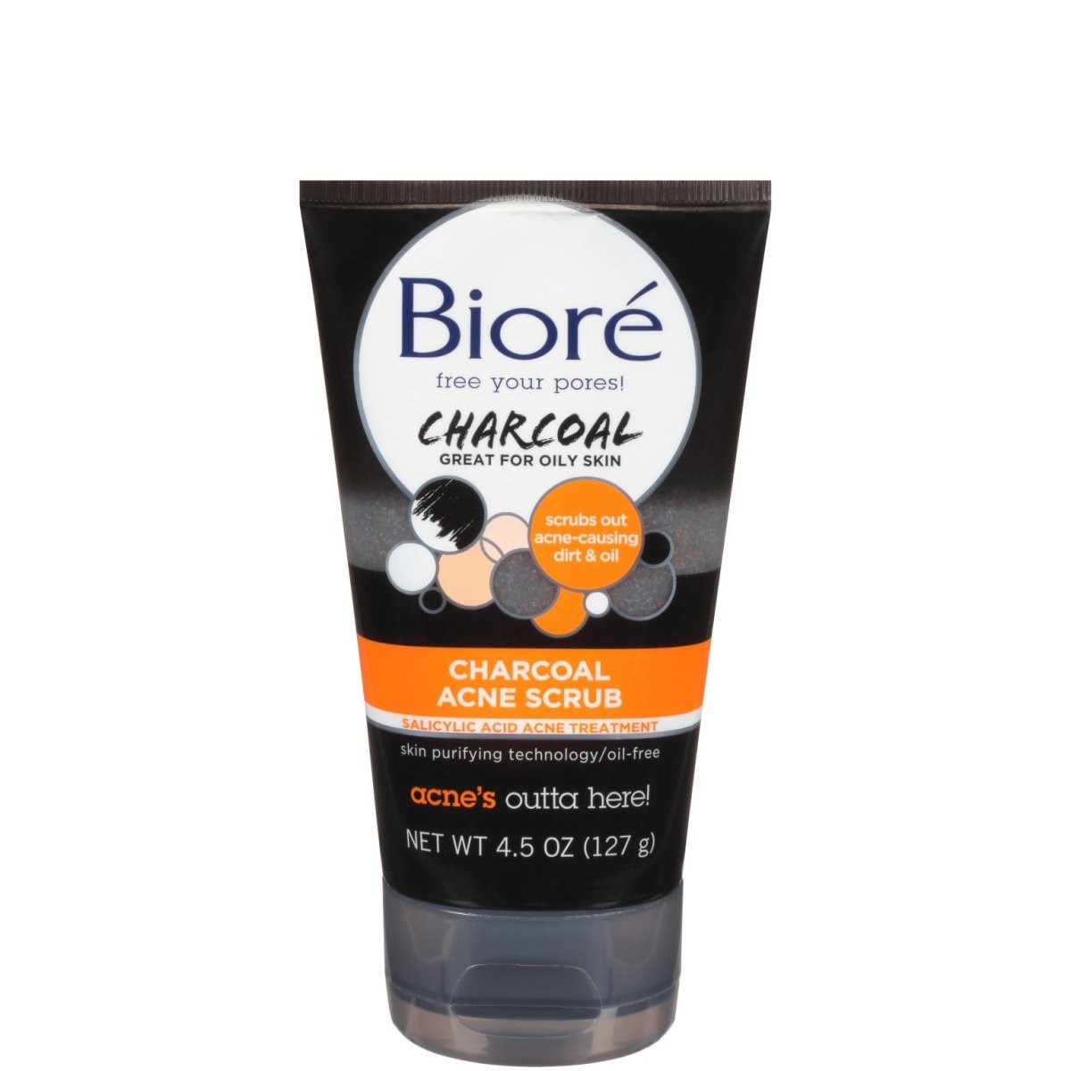 BIORE CHARCOAL ACNE SCRUB 4.5oz
