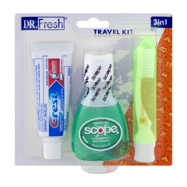 DR FRESH TRAVEL KIT 3IN1