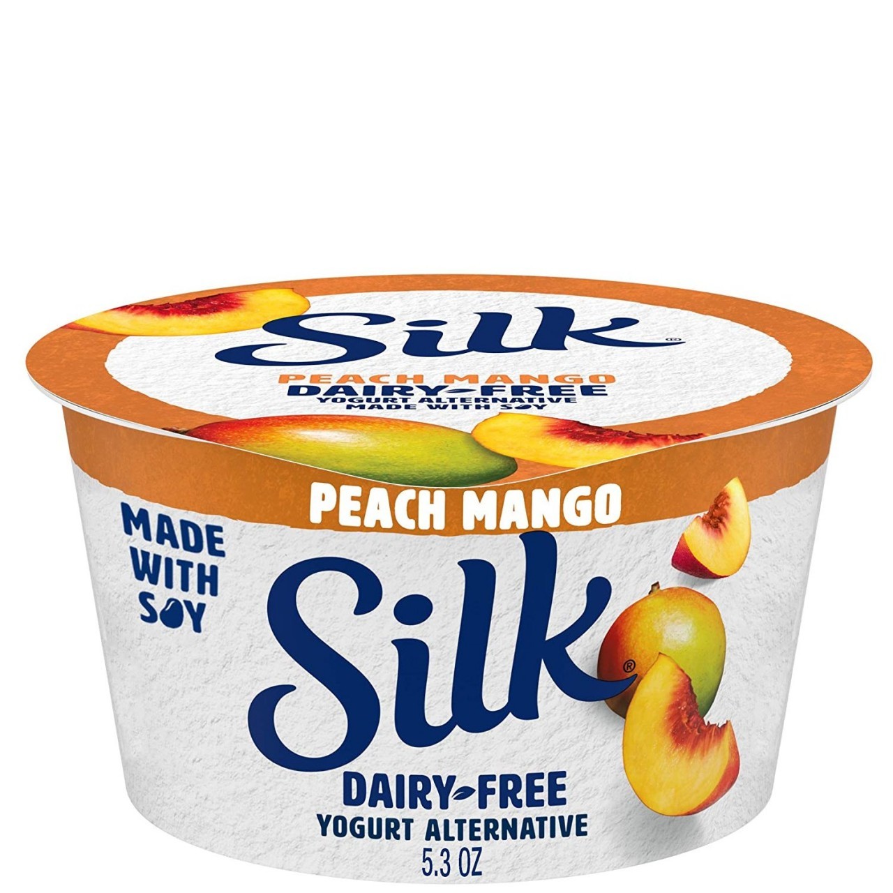 SILK YOGURT DAIRY FREE MANGO PEACH 5.3oz