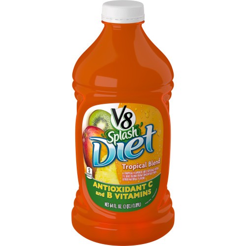 V8 SPLASH DIET TROPICAL 64oz