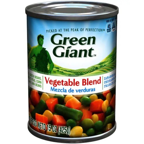 GREEN GIANT MIXED VEGETABLE BLEND 425g