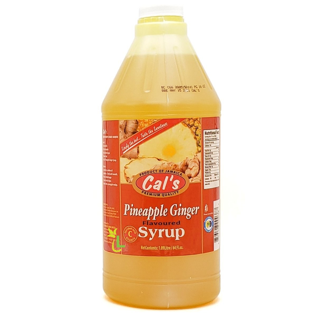CALS SYRUP PINE GINGER 1.89L