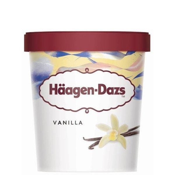HAAGEN DAZS VANILLA 473ml