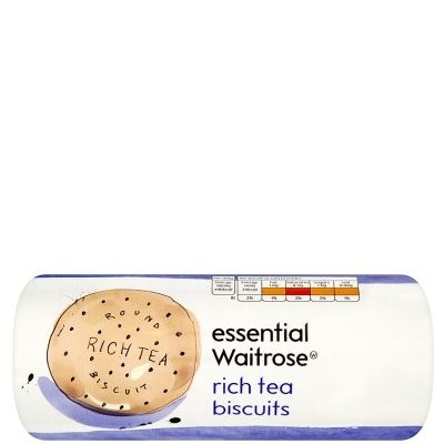 WAITROSE BISCUIT RICH TEA 250g