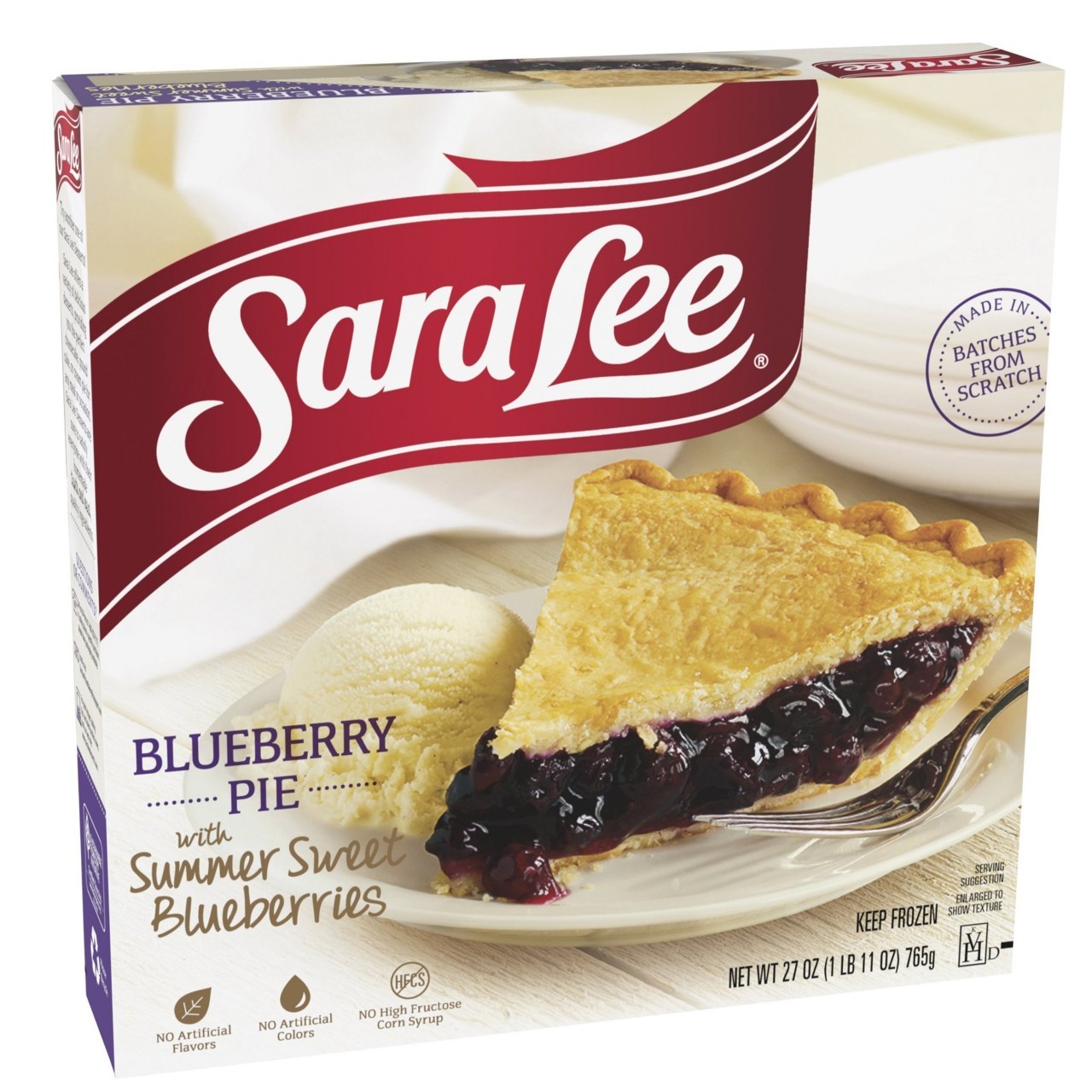 SARA LEE PIE BLUEBERRY HOMESTYLE 27oz