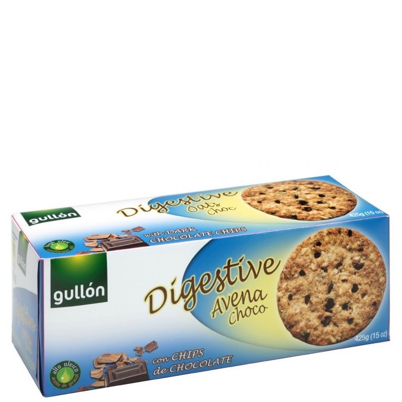 GULLON OATS CHOCOLATE CHIP DIGESTVE 425g