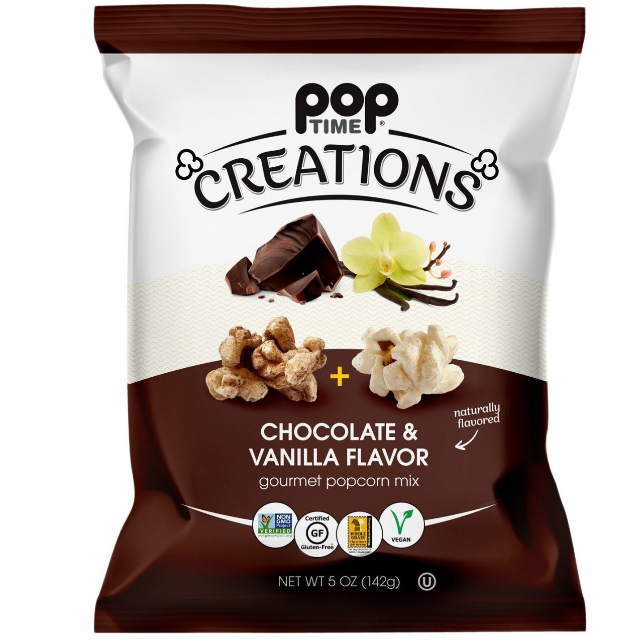 POP TIME CHOCOLATE VANILLA 5oz