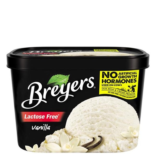 BREYERS VANILLA LACTOSE FREE 1.41L