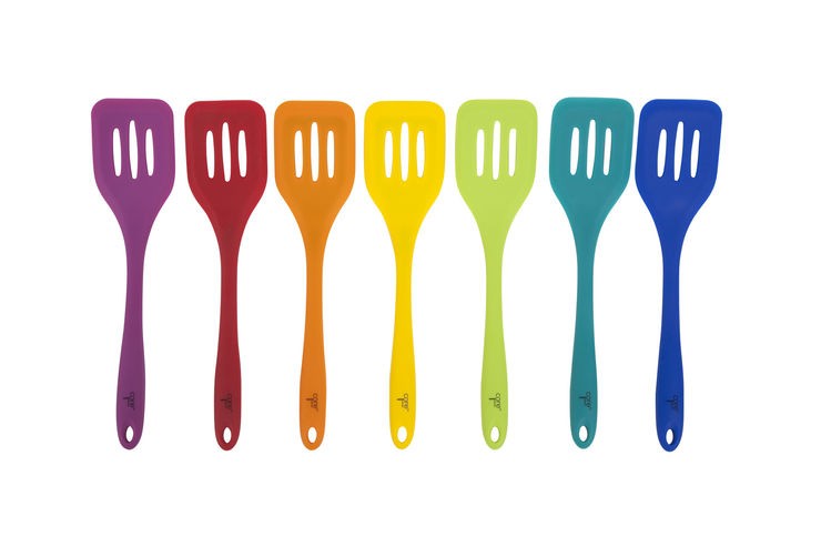 Core Kitchen Silicone Slotted Turner, Assorted