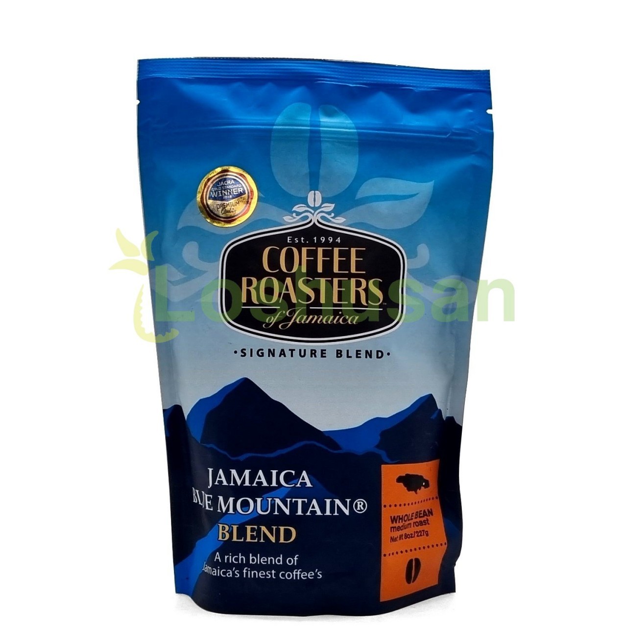 COFFEE ROASTERS JBM BLEND BEANS BAG 8oz