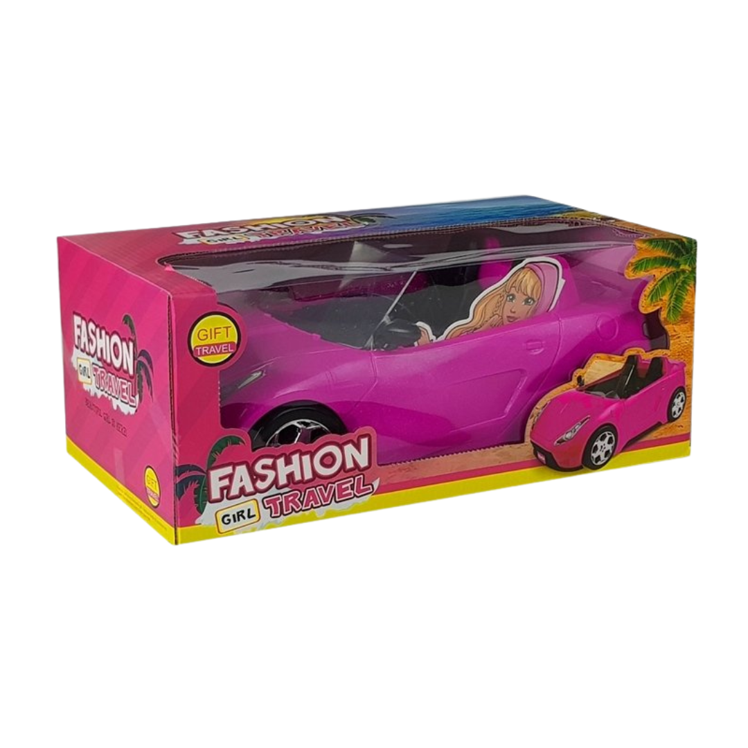 Fashion Girl Travel Barbie Car Set