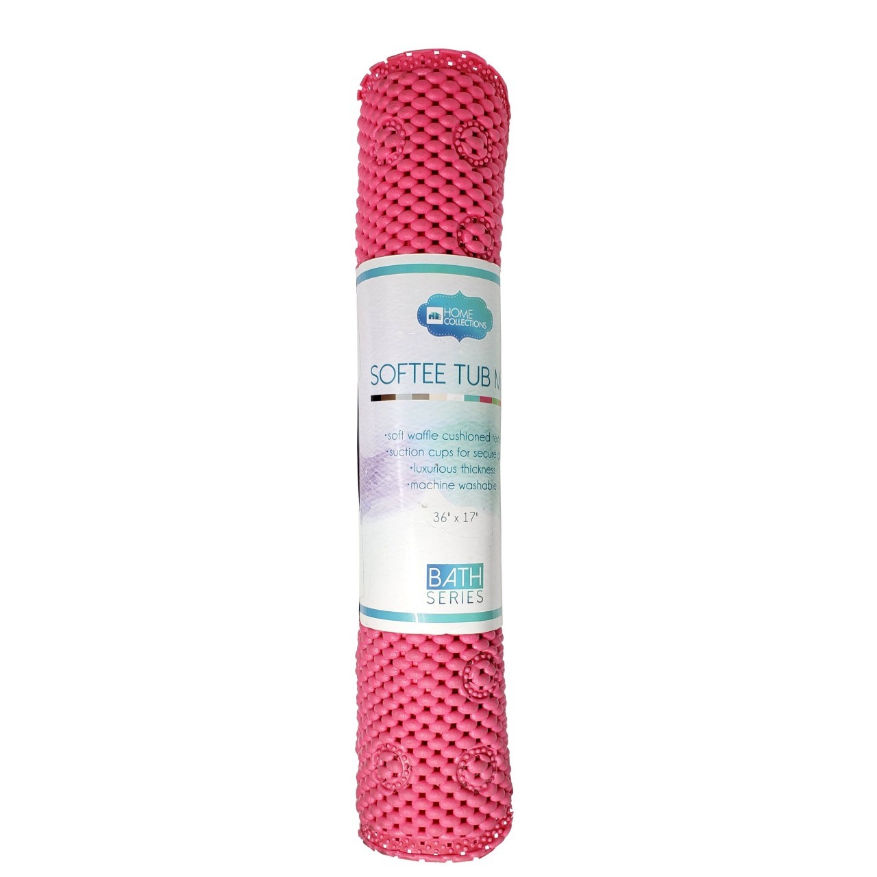 HOME COLLECT SOFTEE TUB MAT 36x17
