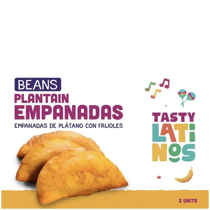 TASTY LATIN EMPANADAS PLANTAIN BEANS 3s