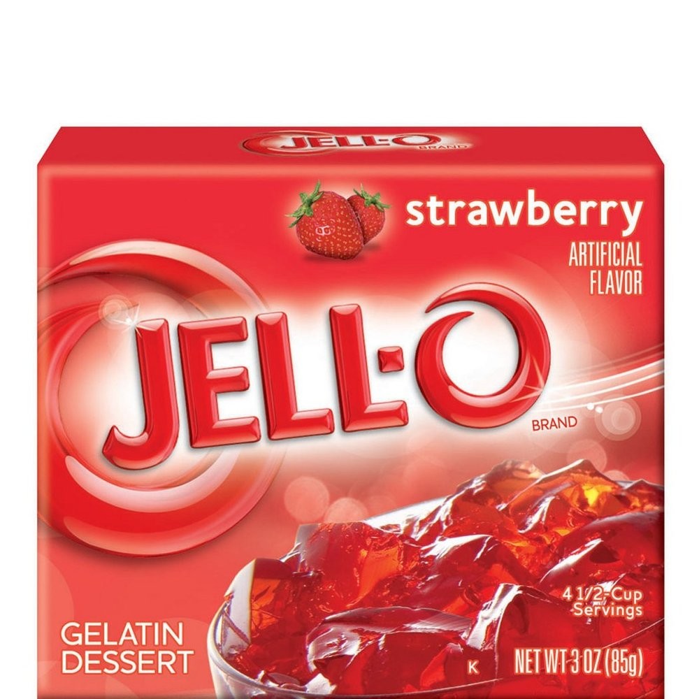 JELLO GEL STRAWBERRY 85g