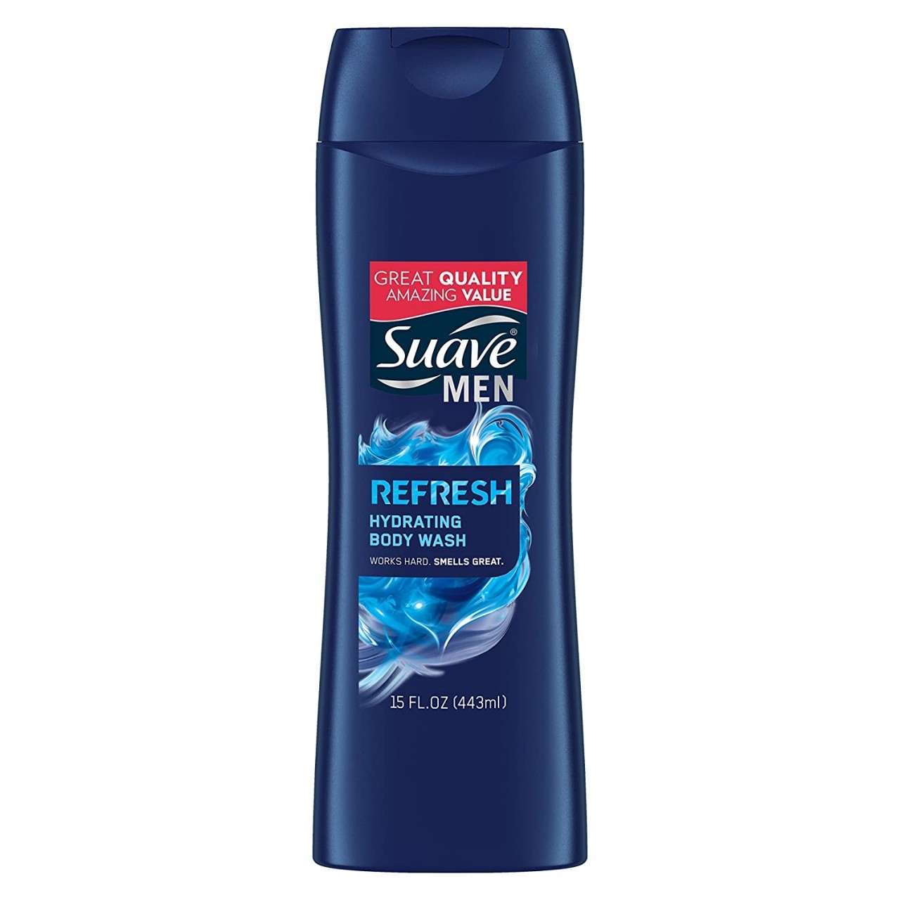 SUAVE BODY WASH MEN REFRESH 15oz