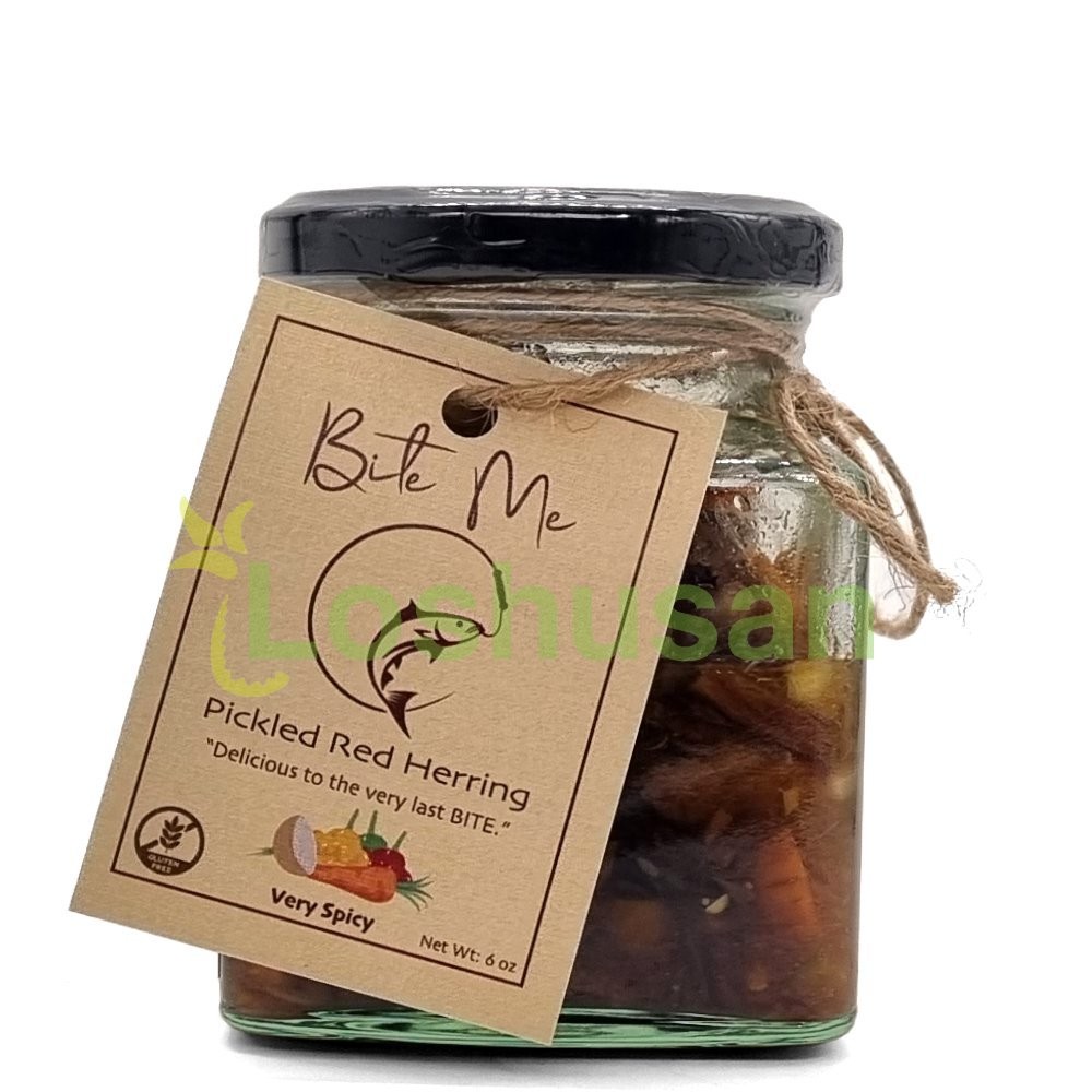 BITE ME PICKLED RED HERRING VRY SPCY 6oz