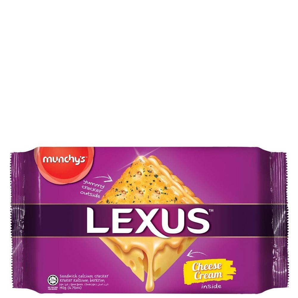 MUNCHYS LEXUS CHEESE CREAM 190g