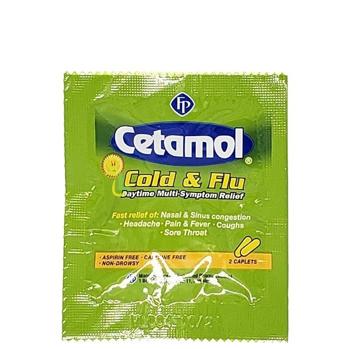 CETAMOL COLD&FLU DAYTIME 2s