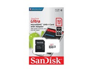 SanDisk Ultra - Flash memory card (microSDHC to SD adapter included) - 32 GB