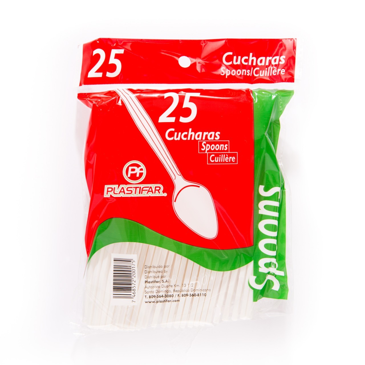 PLASTIFAR SPOONS 25s