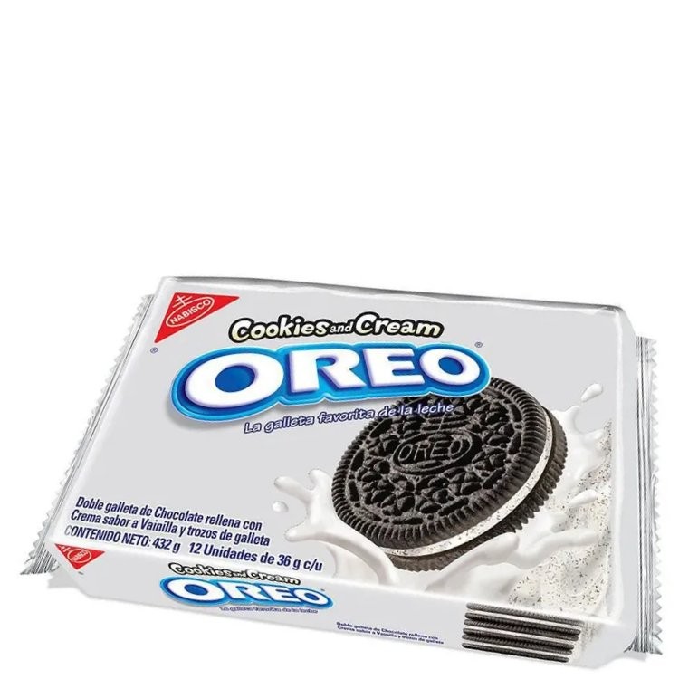 NABISCO OREO COOKIES & CREAM 432g