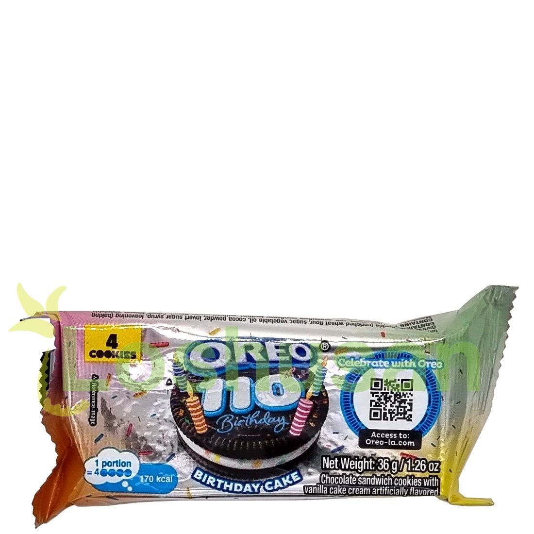 NABISCO OREO BIRTHDAY CAKE 36g