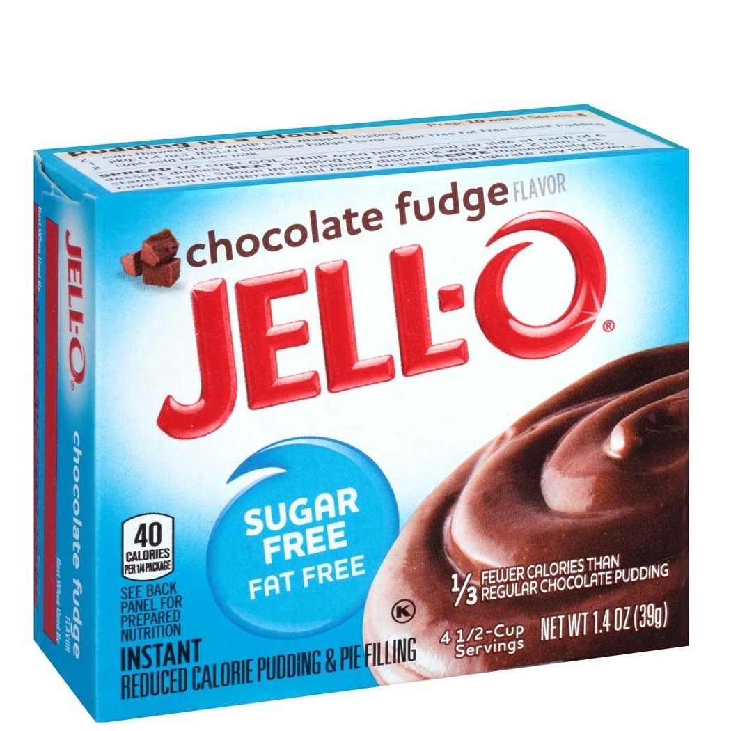 JELLO PUDDING CHOCOLATE SUGAR FREE 1oz