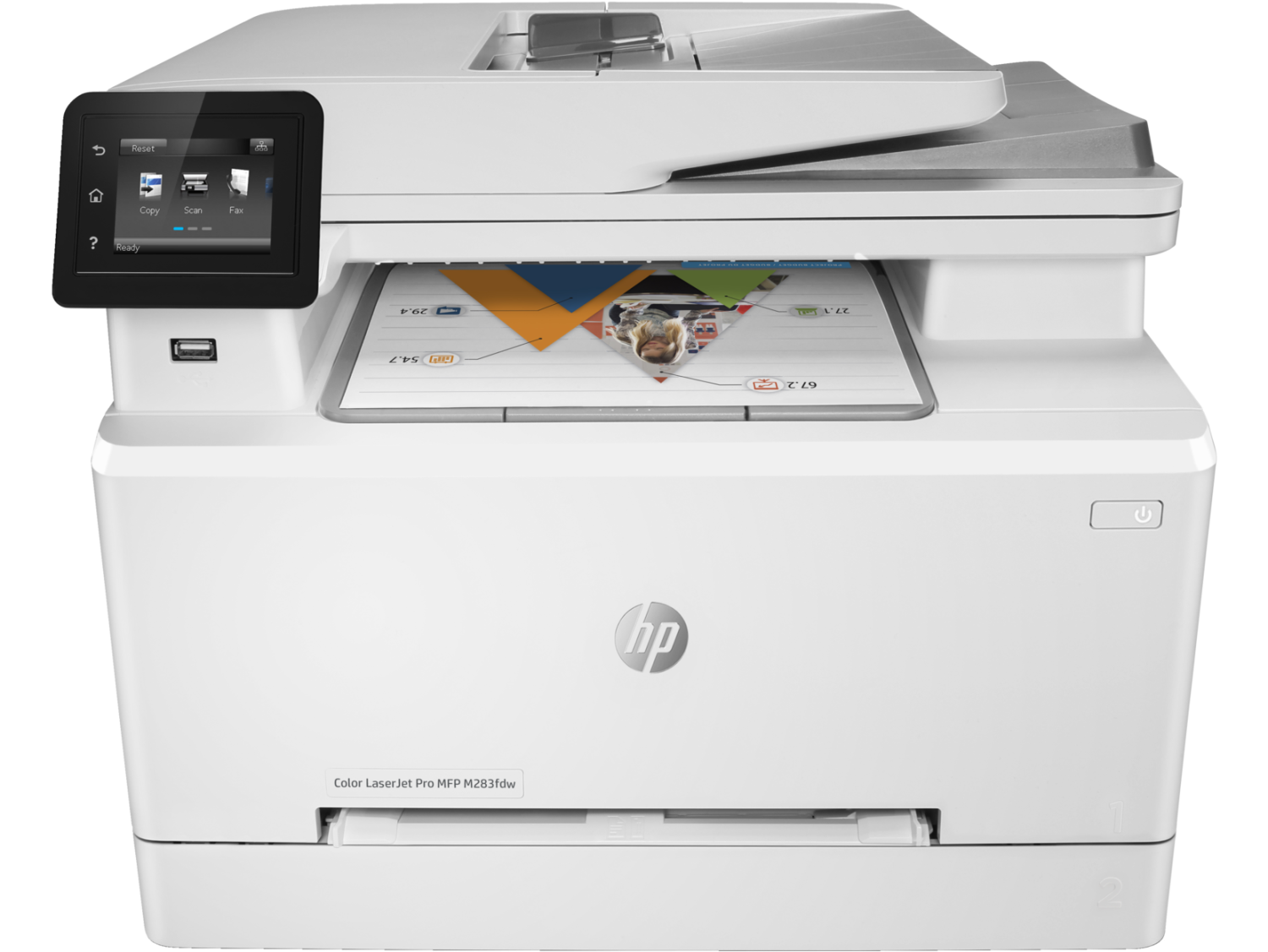 HP Color LaserJet Pro MFP M283fdw - Multifunction printer - color