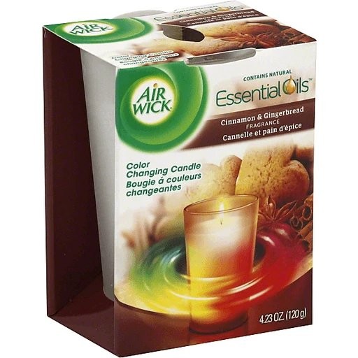 AIR WICK CANDLE CINNAMON GINGERBD 4.23oz