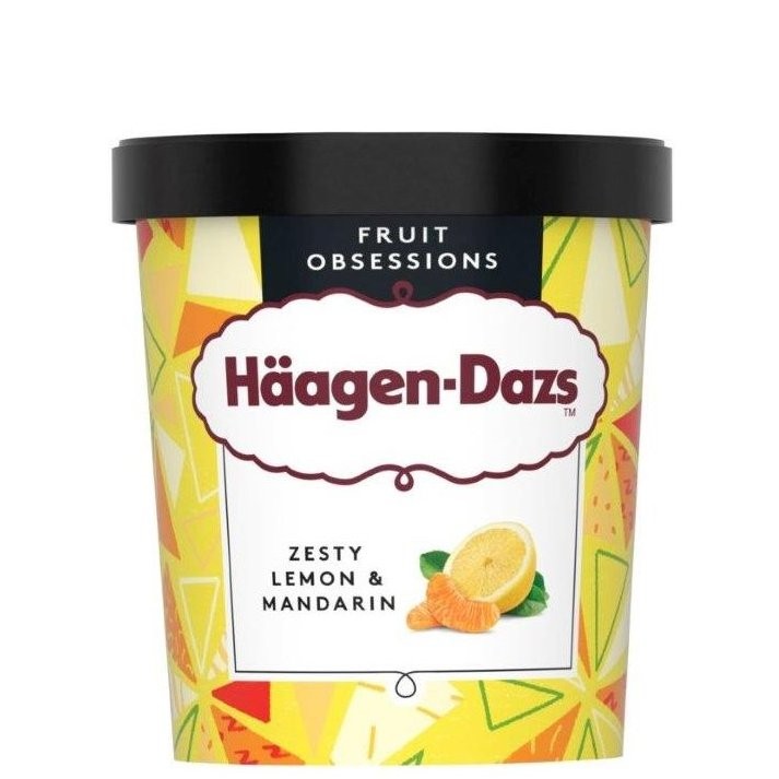 HAAGEN DAZS LEMON MANDARIN 460ml