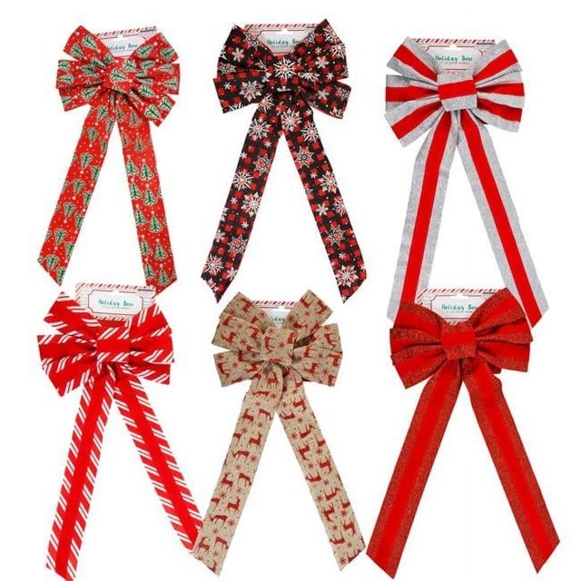 REGENT XMAS BOWS 10x22