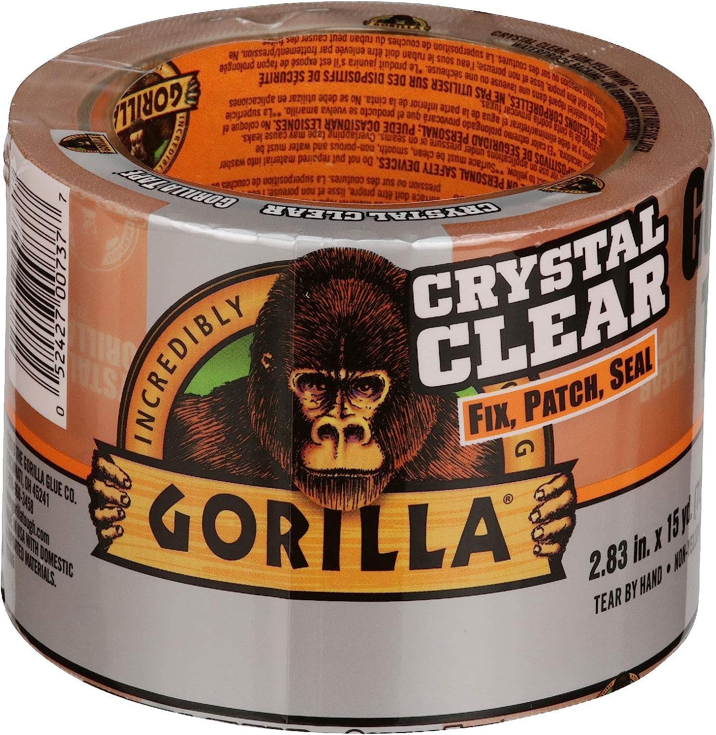 2.88 in. X 540 in. Clear Tough And Wide Tape