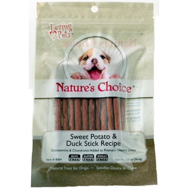 NATURES CHOICE SWT POTATO DUCK STICK 2oz