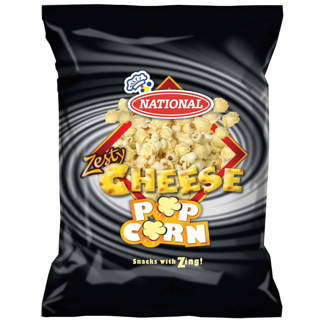 NATIONAL POPCORN ZESTY WHITE CHEDDAR 60g