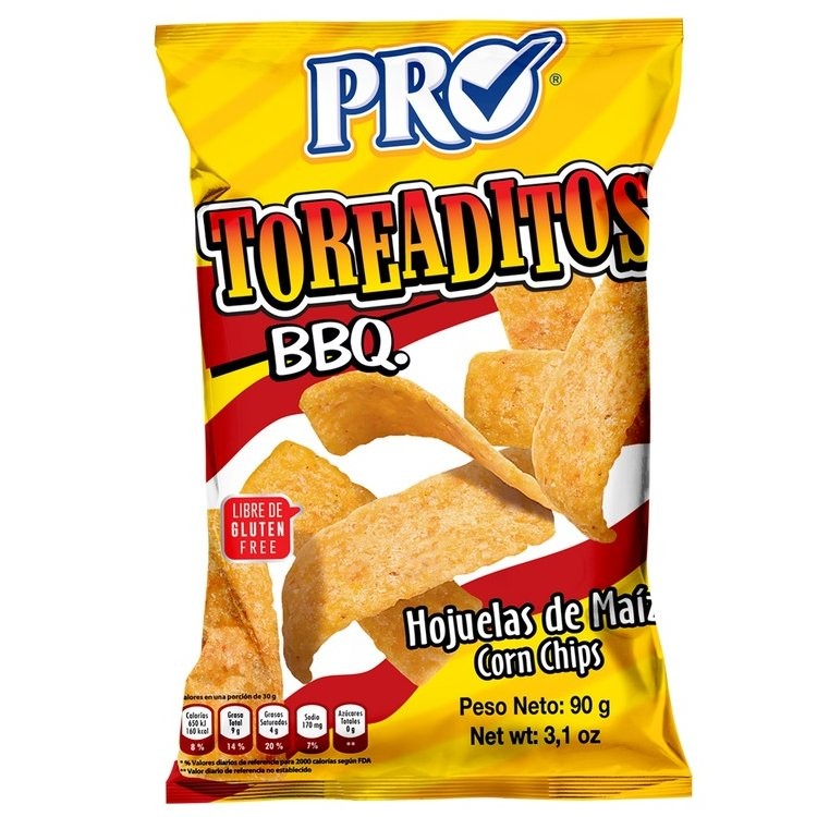 PRO TOREADITOS BBQ 90g