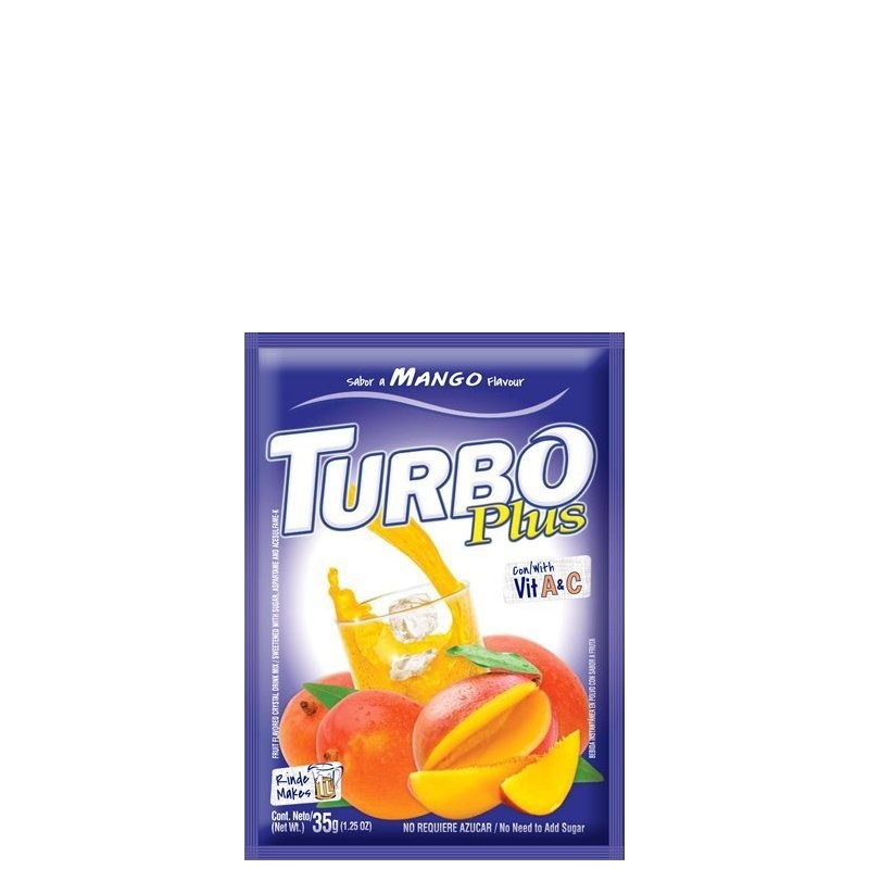 TURBO PLUS MIX MANGO 35g