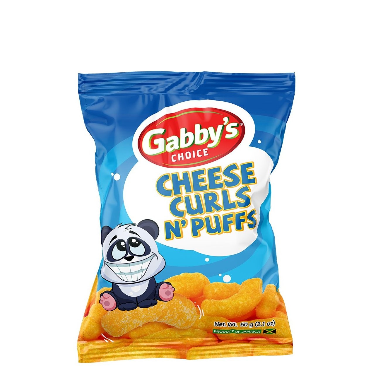 GABBYS CHEESE CURLS N PUFFS 60g